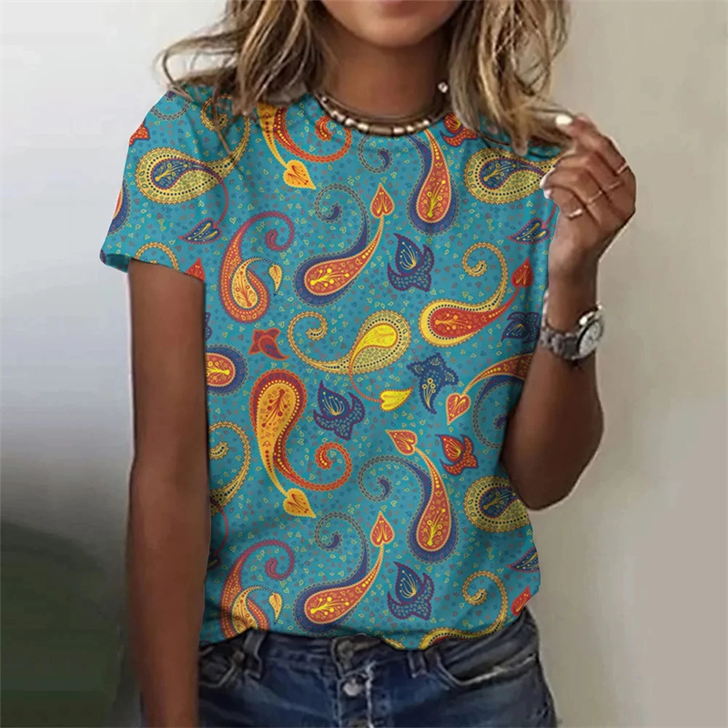 Summer Clothing India - Harajuku New 3D Persia And India