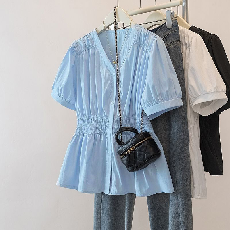Summer Clothing Plus - 200 Pounds Plus Size Elastic Waist