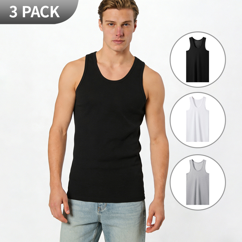 Summer Clothing For Teens - 1/3 Piece Men's Vest - Summer