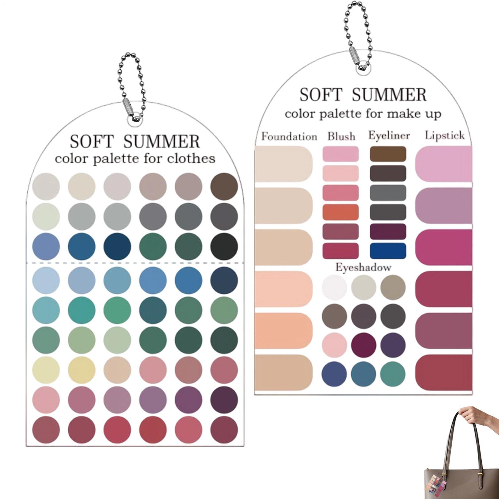 2pcs Soft Summer Color Palette - огляд і ціна Summer Clothing Palette