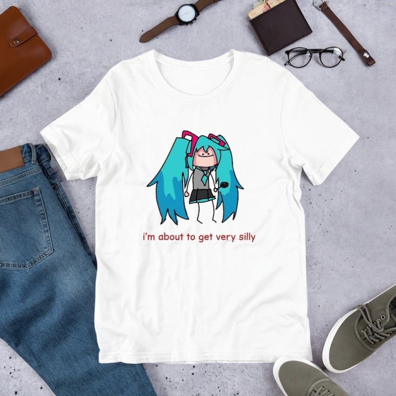 2026 Cute Cartoon Hatsune miku - огляд і ціна Summer Edit Clothing