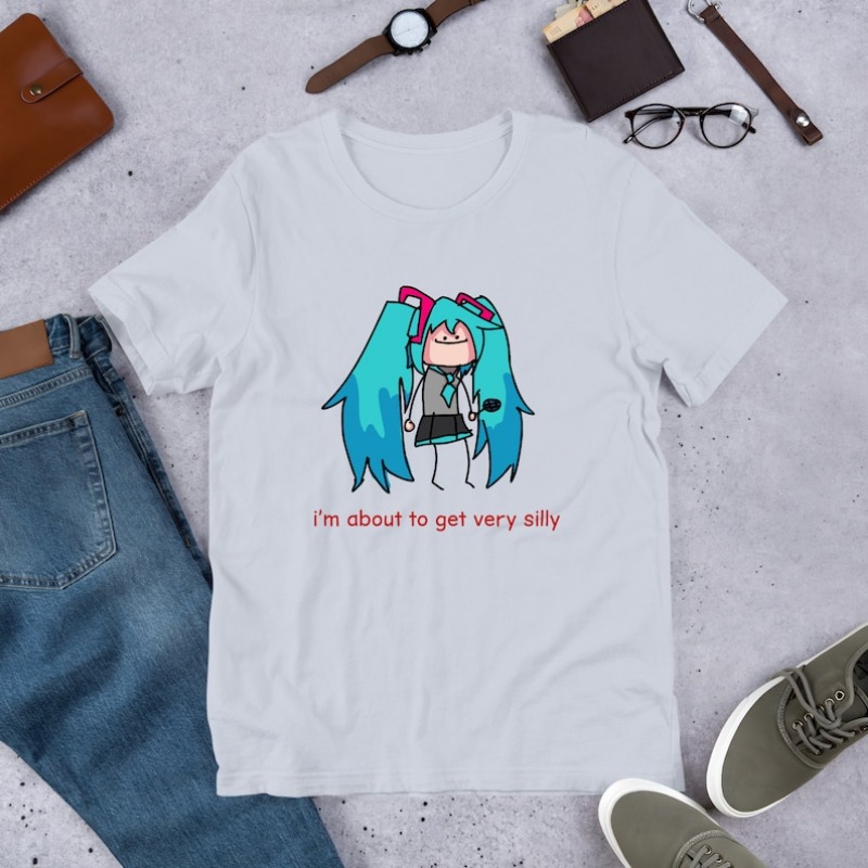 2026 Cute Cartoon Hatsune miku - огляд і ціна Summer Edit Clothing
