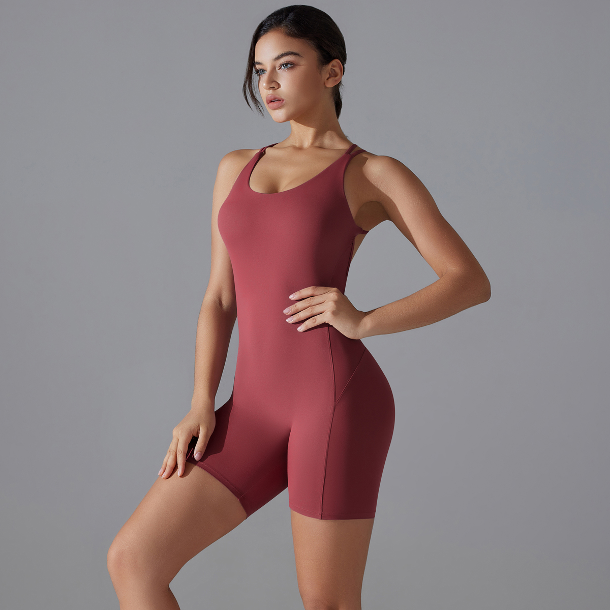Yoga Set Sexy Backless Sporty  - огляд і ціна Romper Playsuit Women