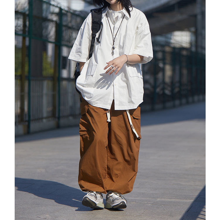 Summer Short Sleeve Button Up  - огляд і ціна Summer Clothing Essentials Women