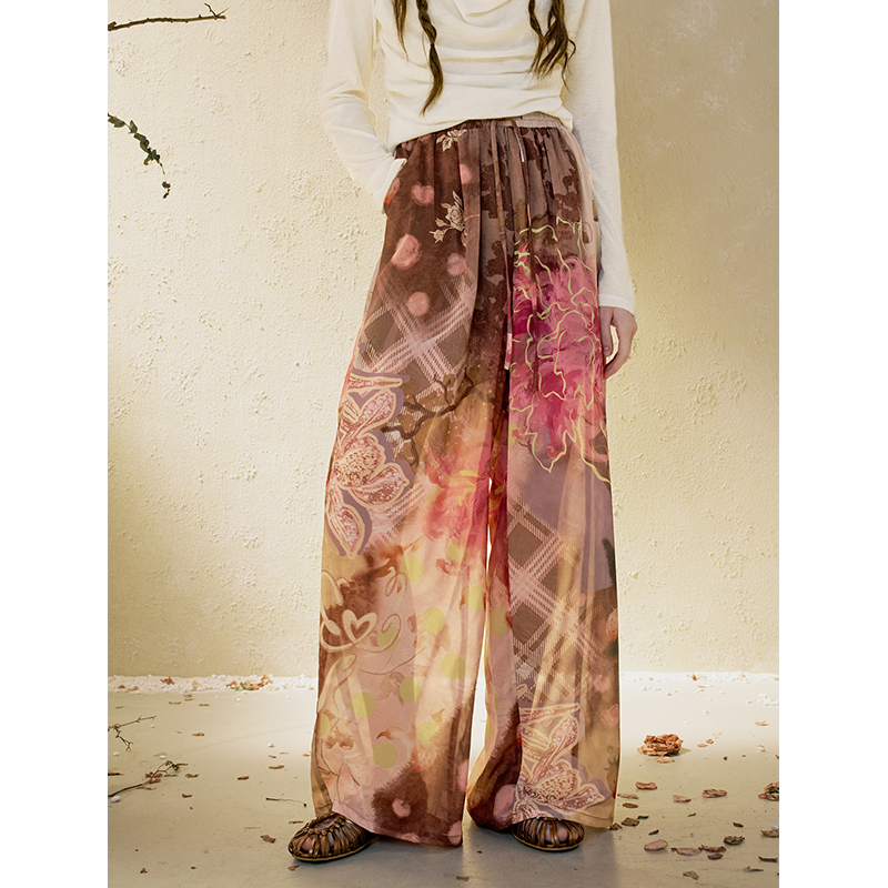 ELFSACK Women's Multi Color Vi - огляд і ціна Palazzo Pant Wide