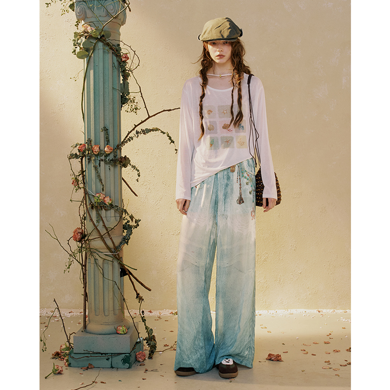 ELFSACK Women's Multi Color Vi - огляд і ціна Palazzo Pant Wide