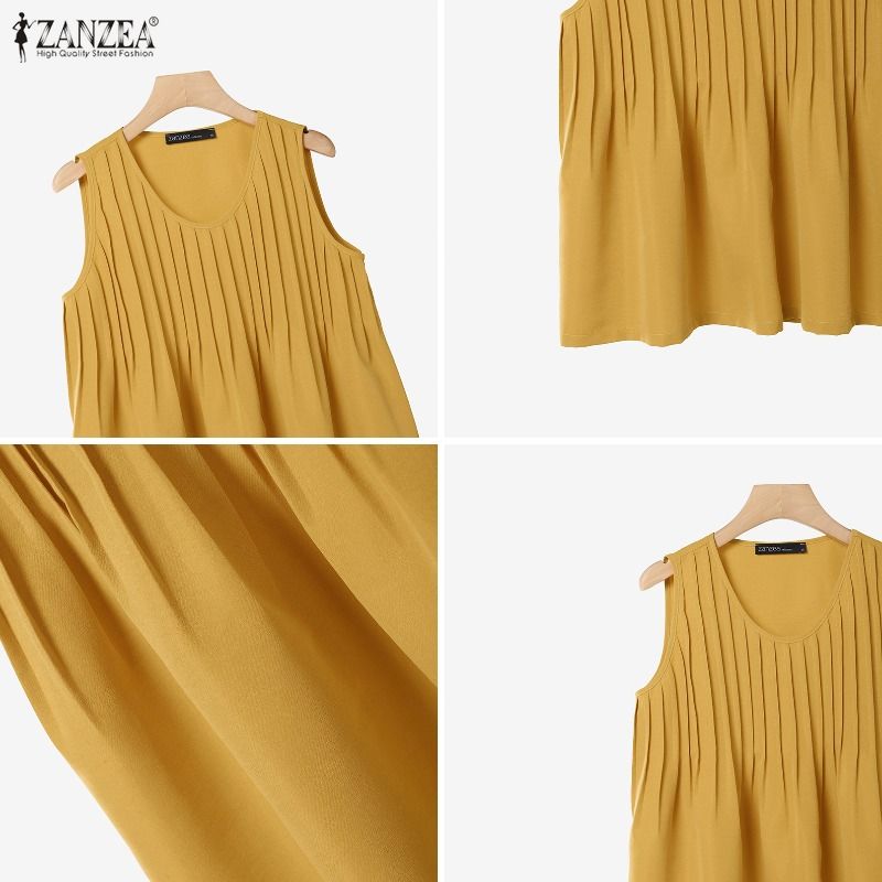 ZANZEA Plus Size 5XL Woman Pin - огляд і ціна Summer Clothing Plus