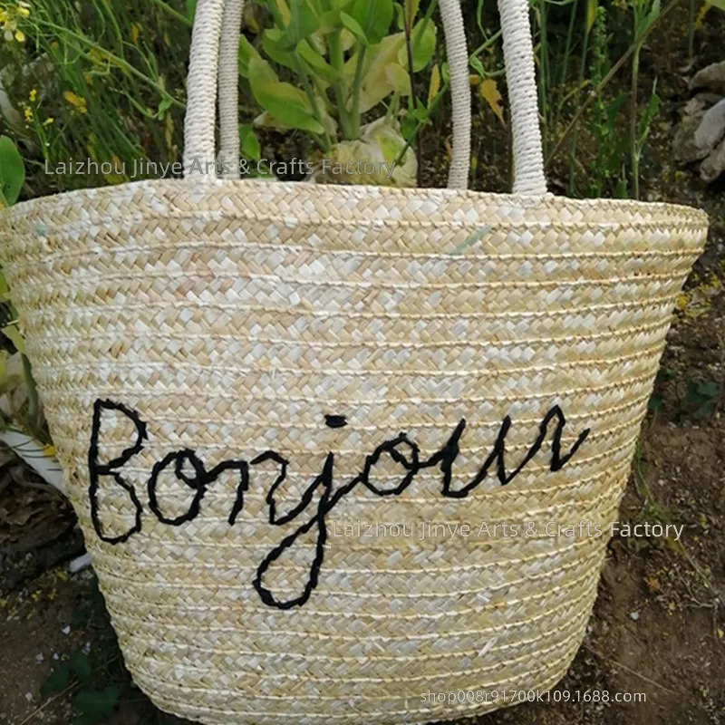 for Manufacturer Custom Hand-E - огляд і ціна Beach Bag Straw