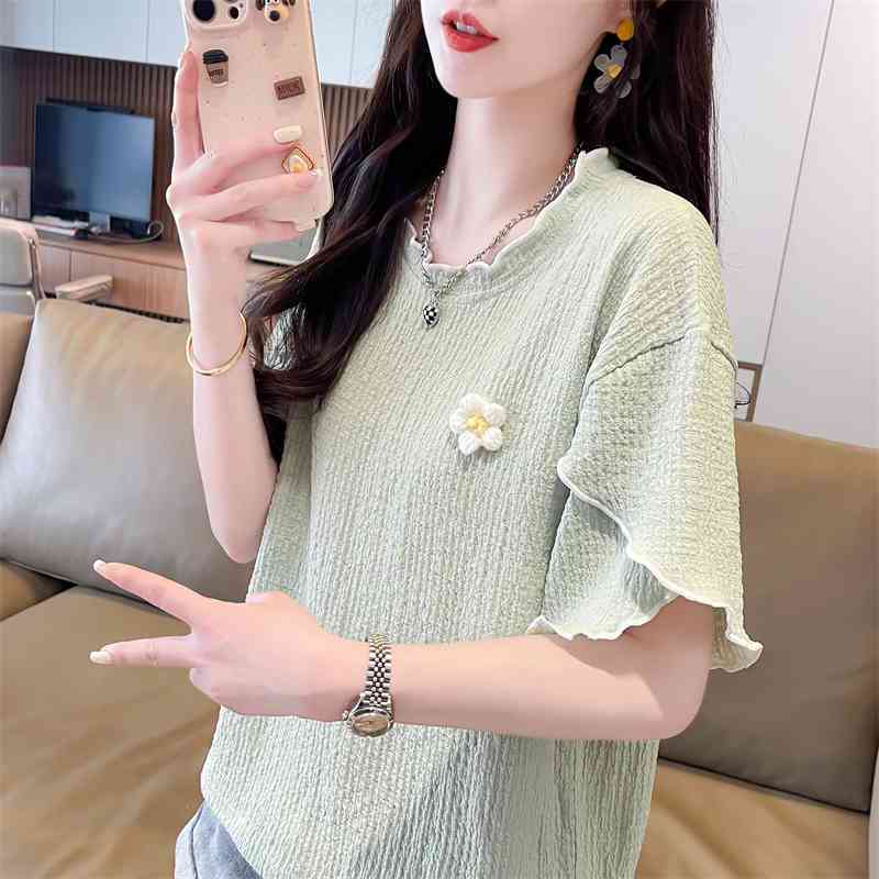 Korean Ruffles All-match Youth - огляд і ціна Summer Clothing For Teens