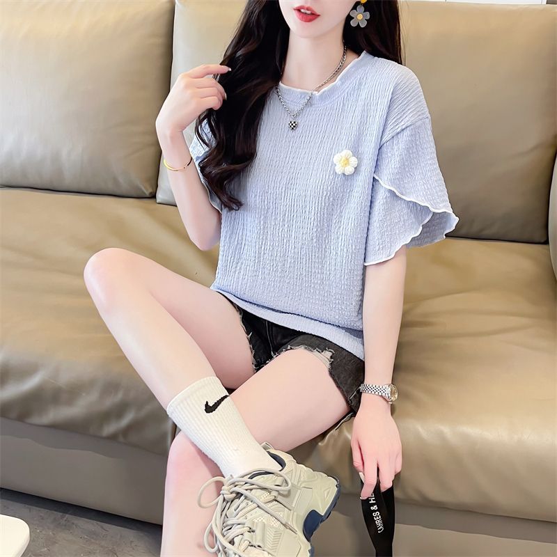Korean Ruffles All-match Youth - огляд і ціна Summer Clothing For Teens
