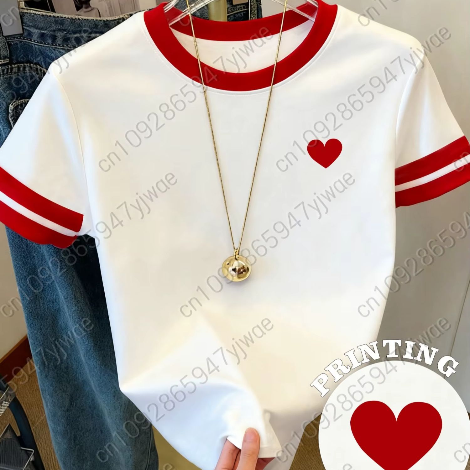 Womens Short Sleeve Valentines - огляд і ціна Summer Edit Clothing