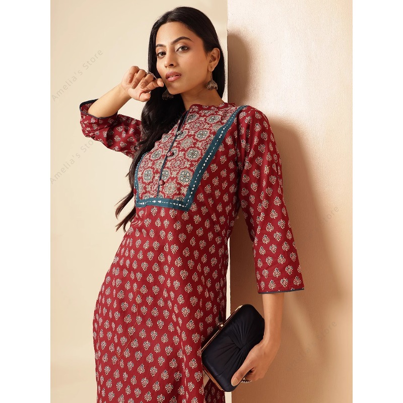Spring Summer Women's Ethnic M - огляд і ціна Summer Clothing India