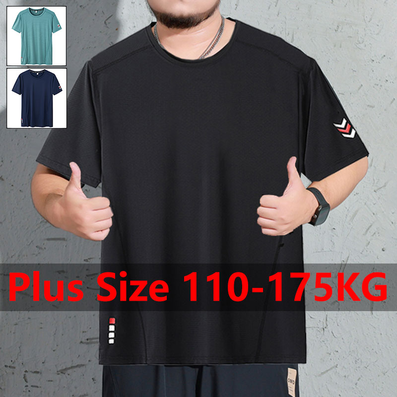 Men's Plus Size T-shirt 5XL 6X - огляд і ціна Summer Clothing Plus