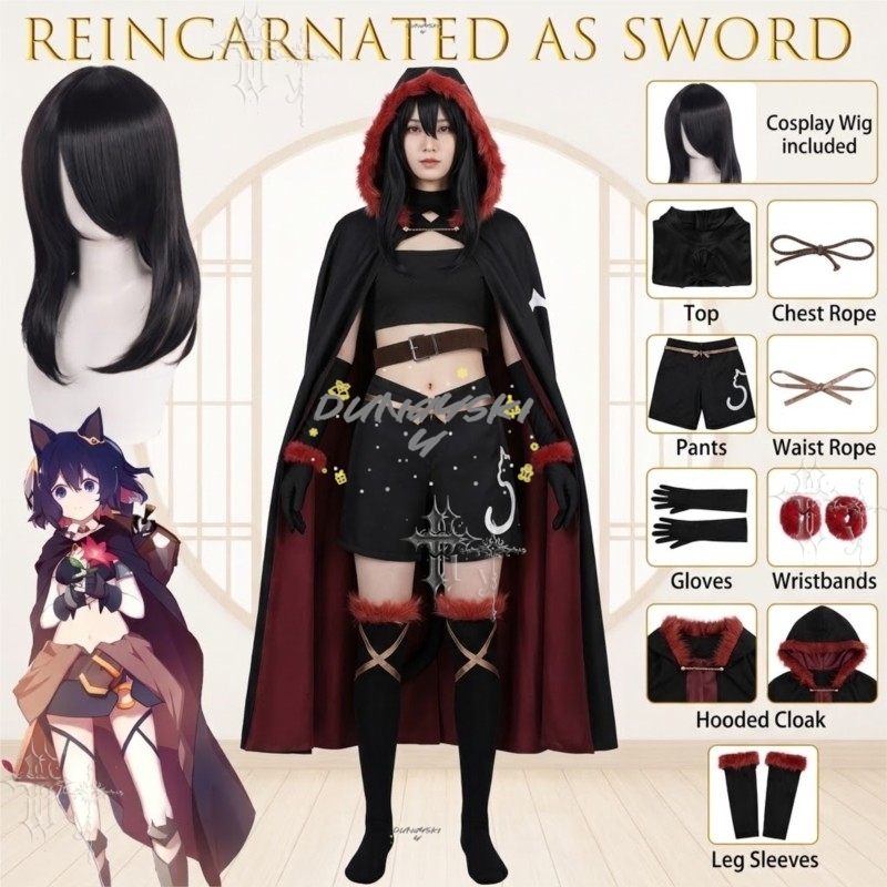 Anime Reincarnated as a Sword  - огляд і ціна Romper Playsuit Women