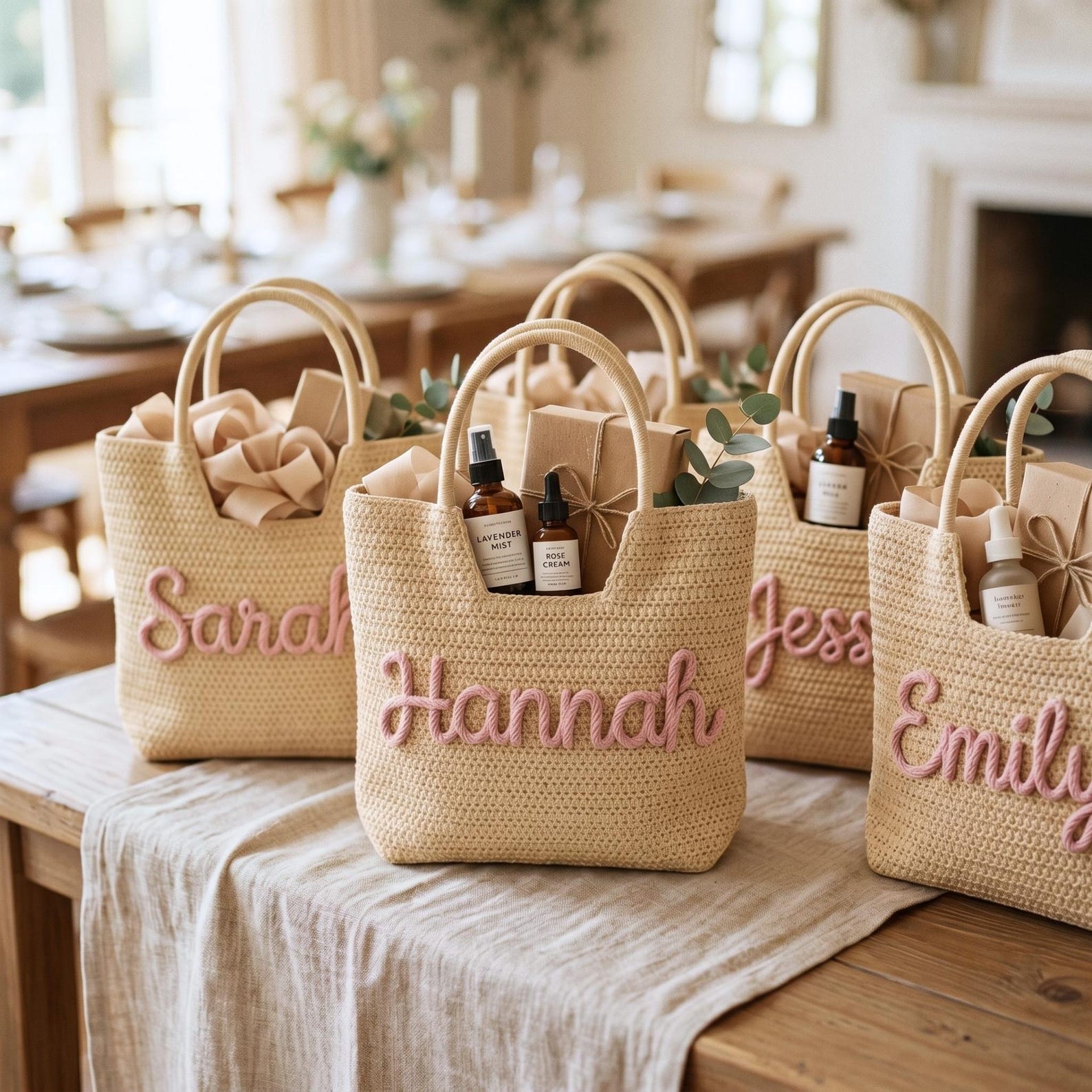 Personalized Custom Tote Bag,  - огляд і ціна Beach Bag Straw