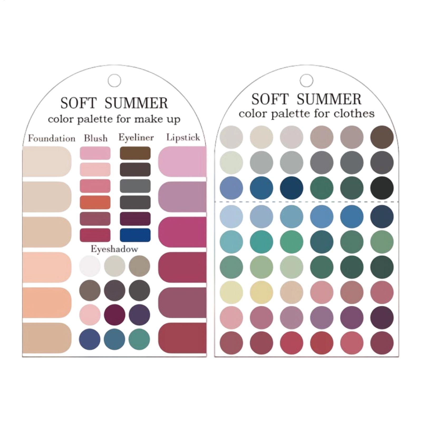 2 Pieces Acrylic Seasonal Pale - огляд і ціна Summer Clothing Palette