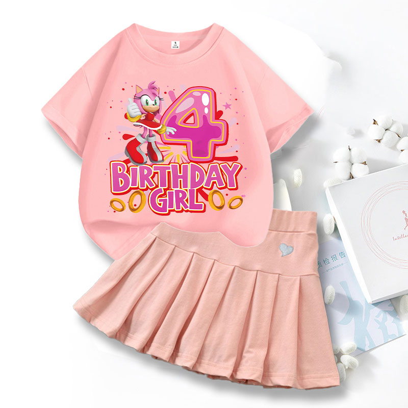 2pcs Sonics Love Dress T-shirt - огляд і ціна Summer Loving Clothing