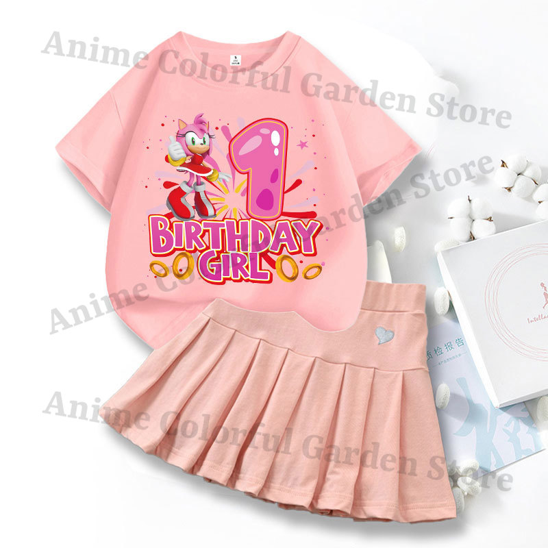 2pcs Sonics Love Dress T-shirt - огляд і ціна Summer Loving Clothing