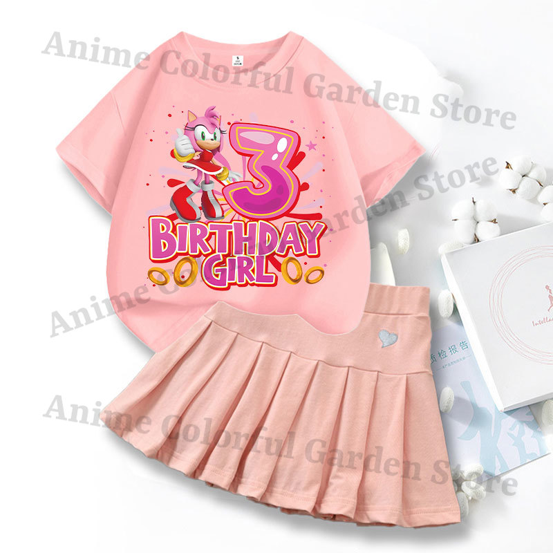 2pcs Sonics Love Dress T-shirt - огляд і ціна Summer Loving Clothing