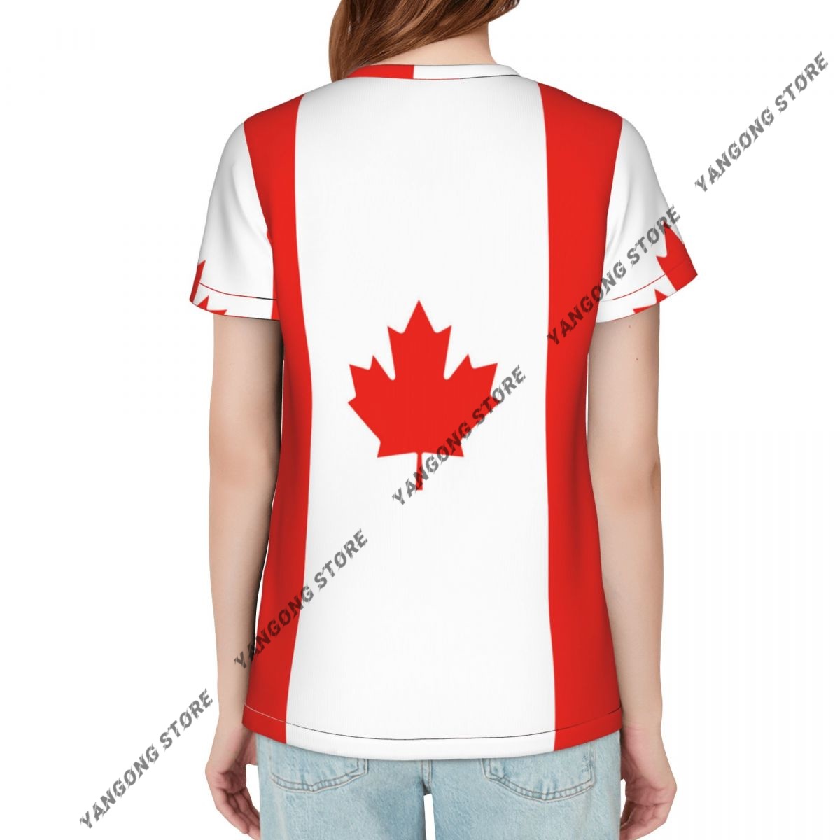 Women's T-shirt Canada Canadia - огляд і ціна Summer Clothing Women Canada