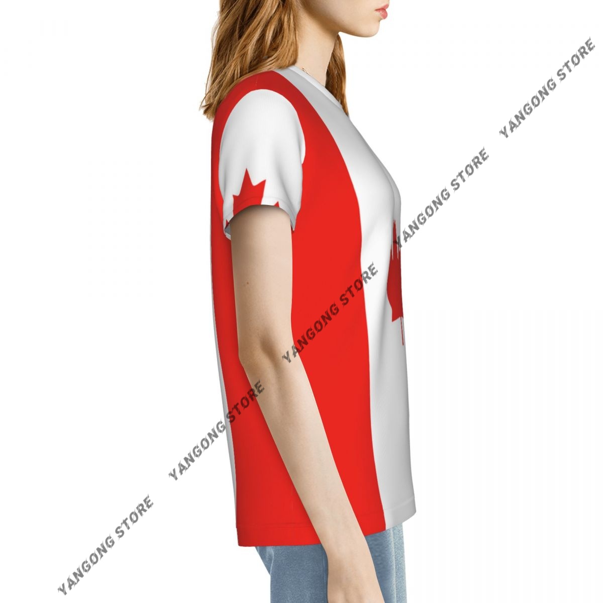 Women's T-shirt Canada Canadia - огляд і ціна Summer Clothing Women Canada