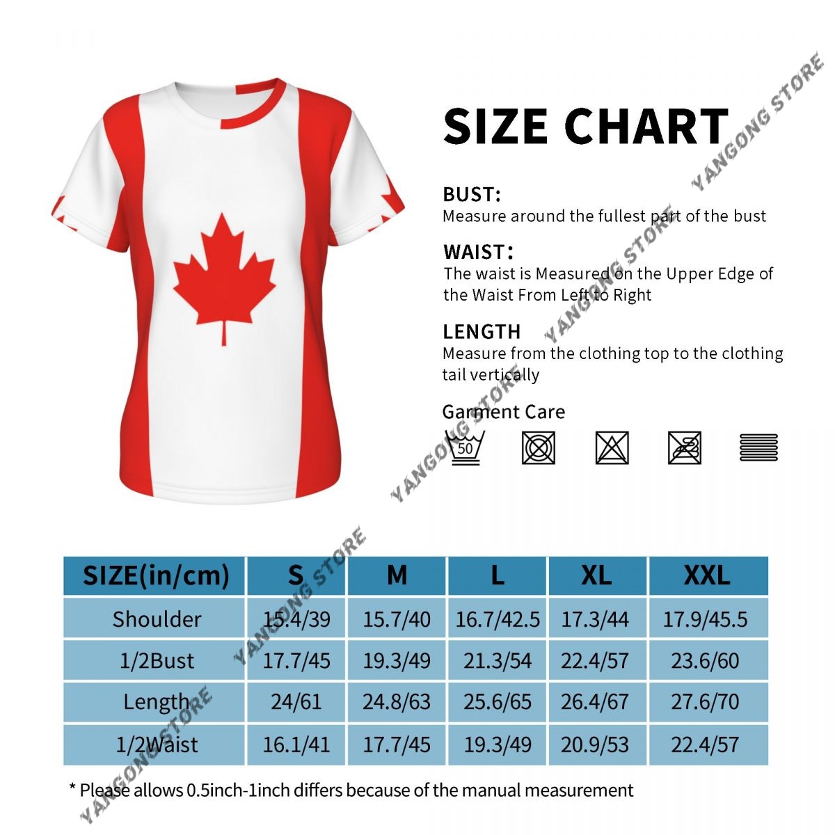 Women's T-shirt Canada Canadia - огляд і ціна Summer Clothing Women Canada