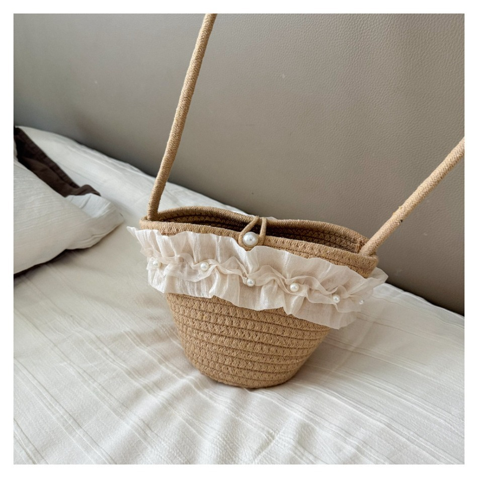 Kids Summer Straw Hat and Bag  - огляд і ціна Beach Bag Straw