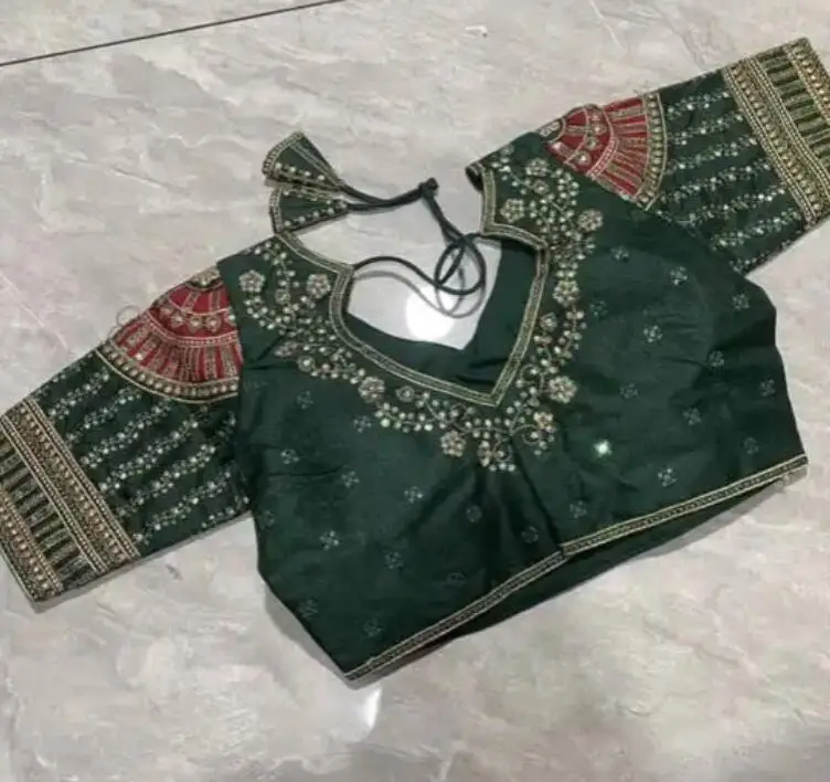 Traditional Indian Sari Top Wo - огляд і ціна Summer Clothing India