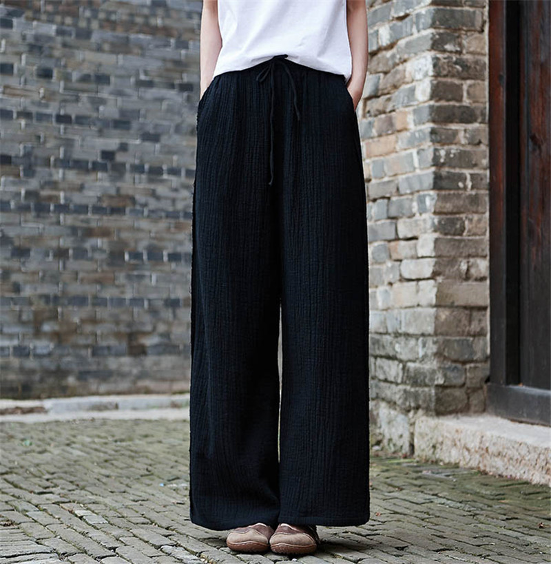 Fashion Lace-up Wide Leg Pants - огляд і ціна Palazzo Pant Wide