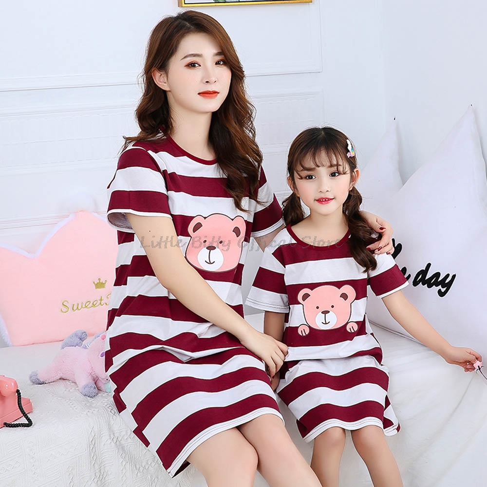 Summer Mom Daughter Night Dres - огляд і ціна Summer Clothing For Teens