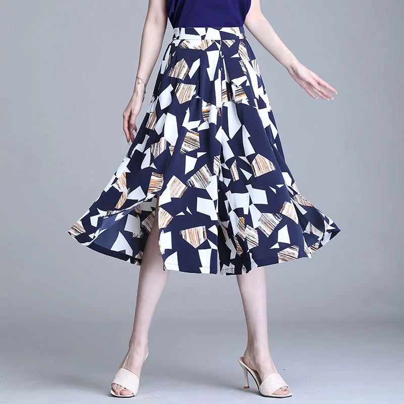 Summer New Thin Print Pants Lo - огляд і ціна Palazzo Pant Wide