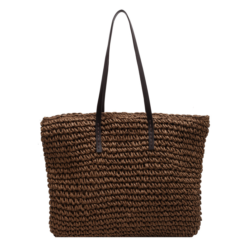 Straw Woven Tote Bags Casual L - огляд і ціна Beach Bag Straw