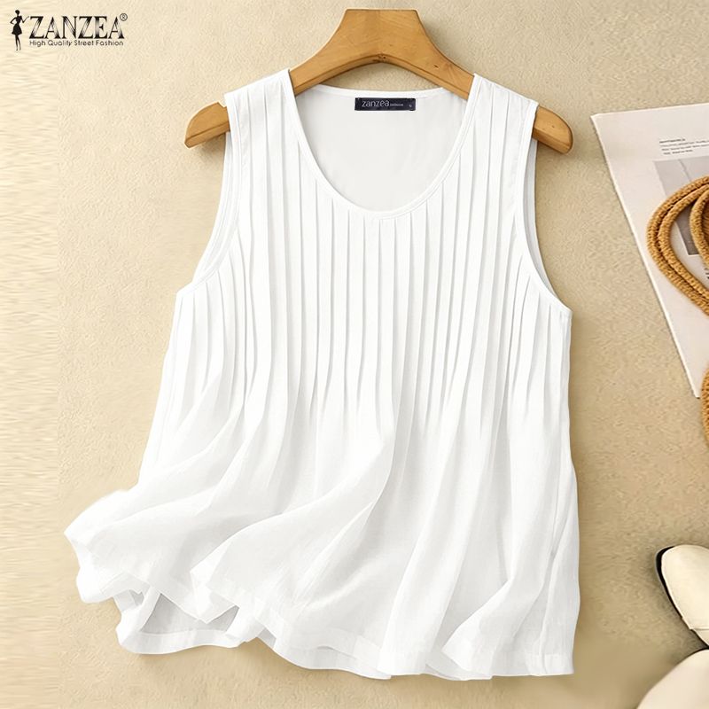 ZANZEA Woman Summer Pintuck Ta - огляд і ціна Summer Clothing Plus