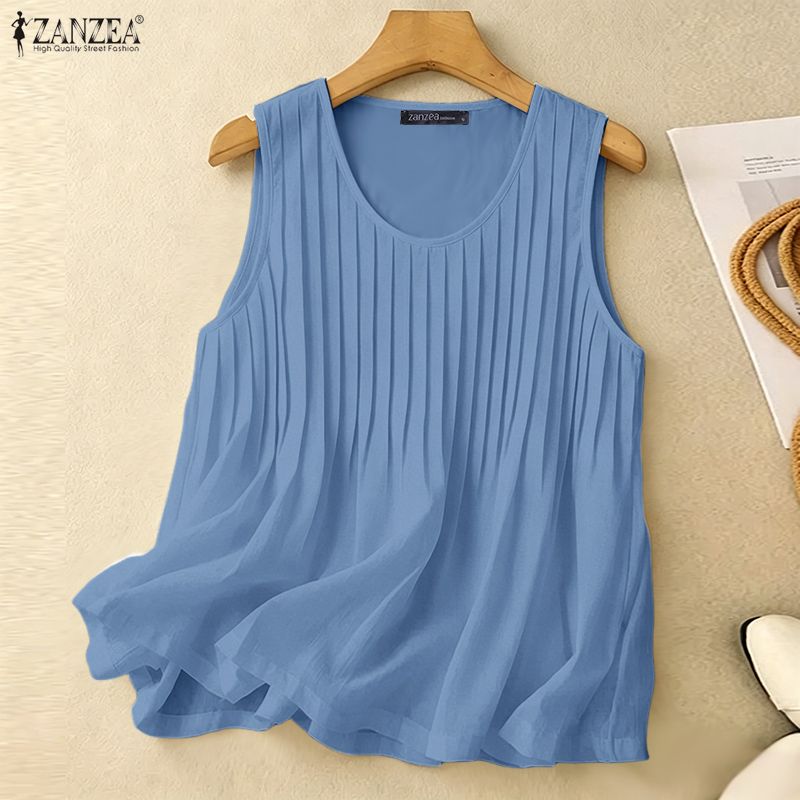 ZANZEA Woman Summer Pintuck Ta - огляд і ціна Summer Clothing Plus
