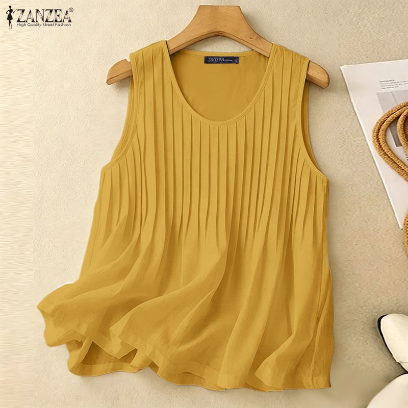 ZANZEA Woman Summer Pintuck Ta - огляд і ціна Summer Clothing Plus
