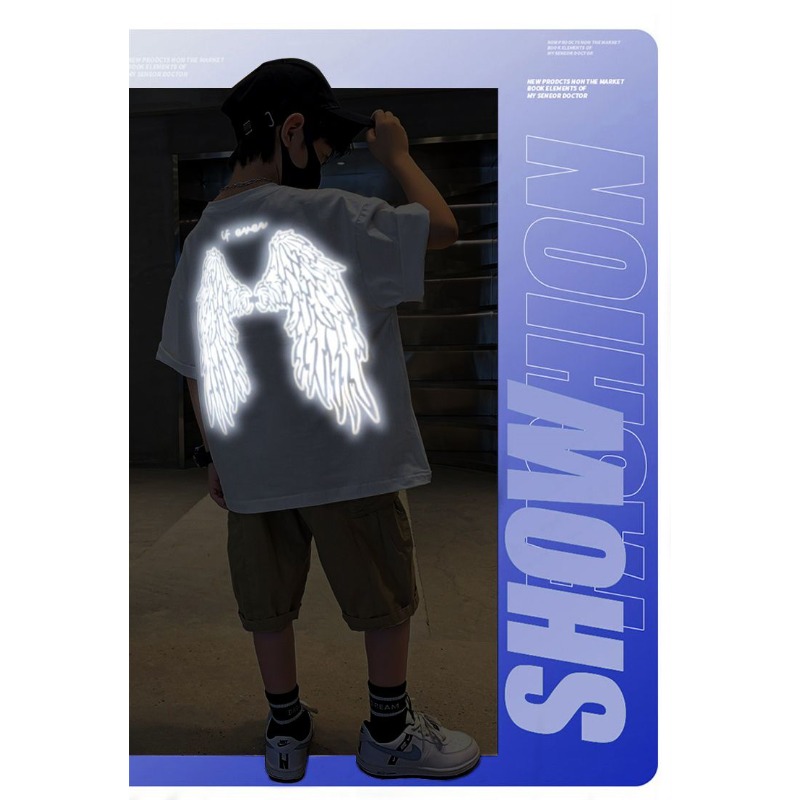 Youth Reflective Wings T Shirt - огляд і ціна Summer Clothing For Teens