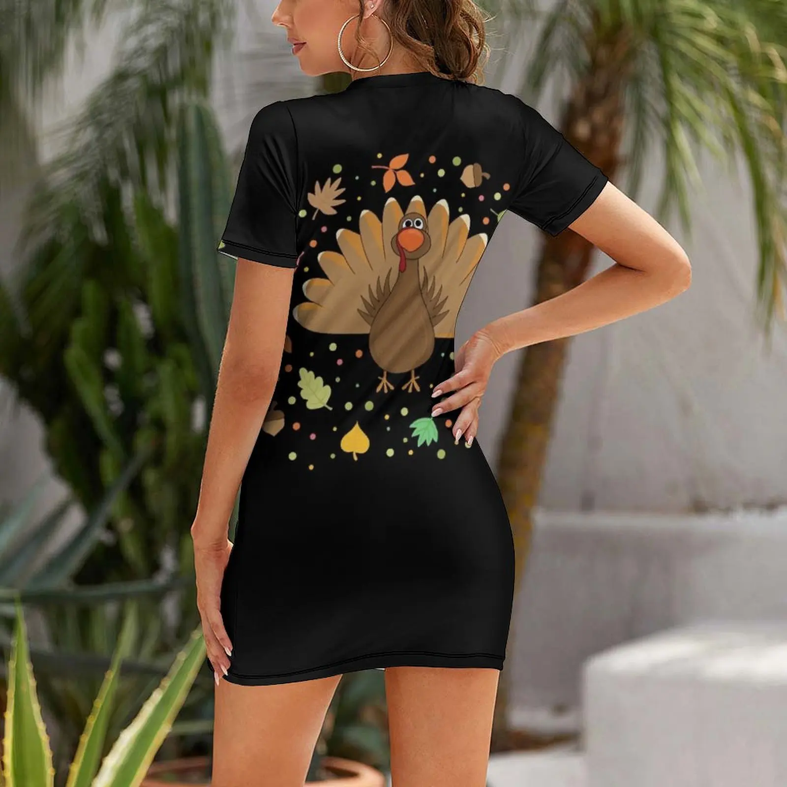 Thanksgiving Turkey Short-Slee - огляд і ціна Summer Clothing Trends For Women 2026