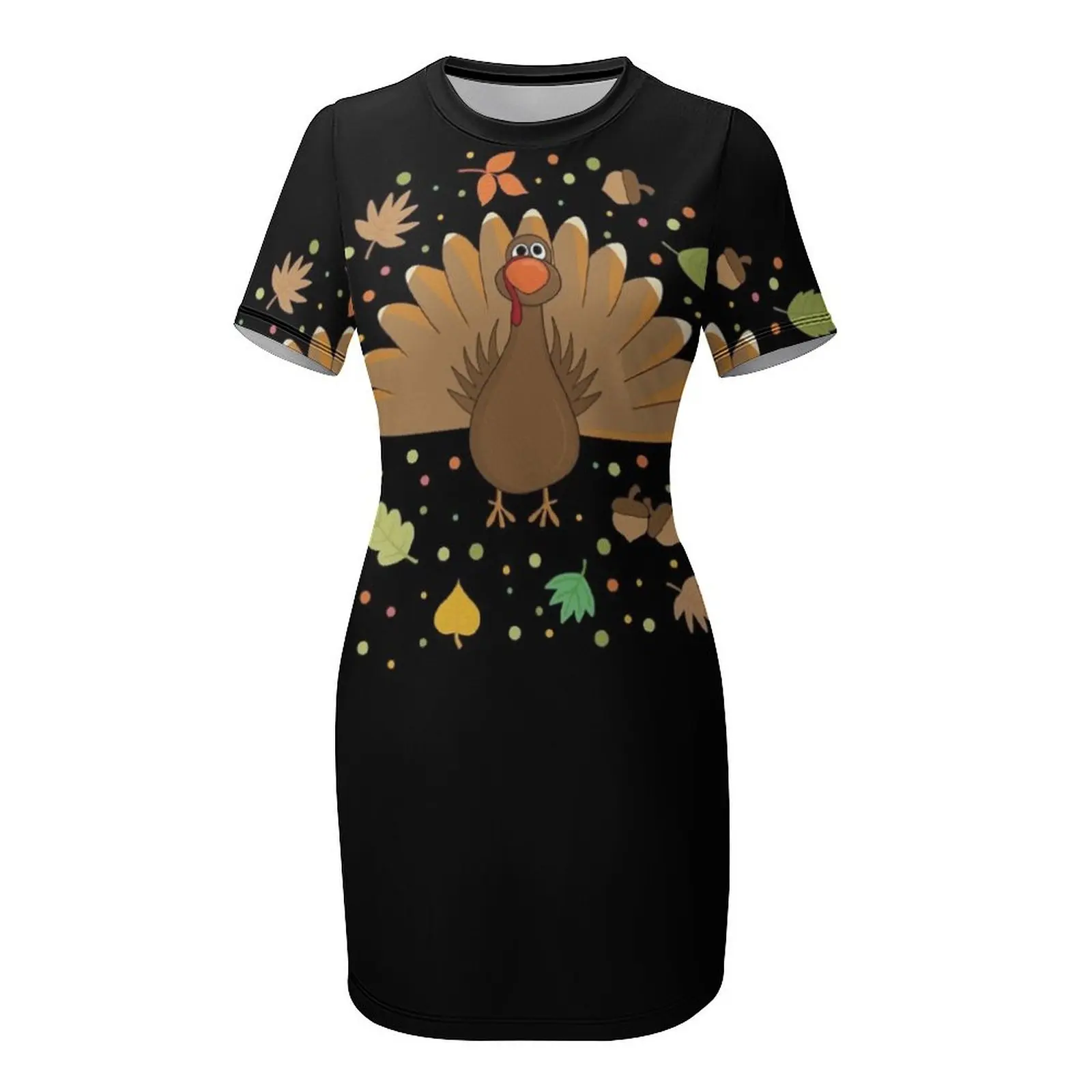 Thanksgiving Turkey Short-Slee - огляд і ціна Summer Clothing Trends For Women 2026