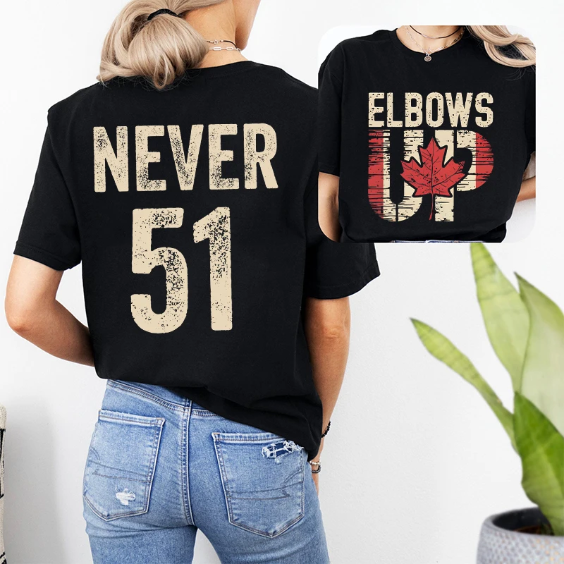 Retro Elbows Up Never 51 Canad - огляд і ціна Summer Clothing Women Canada