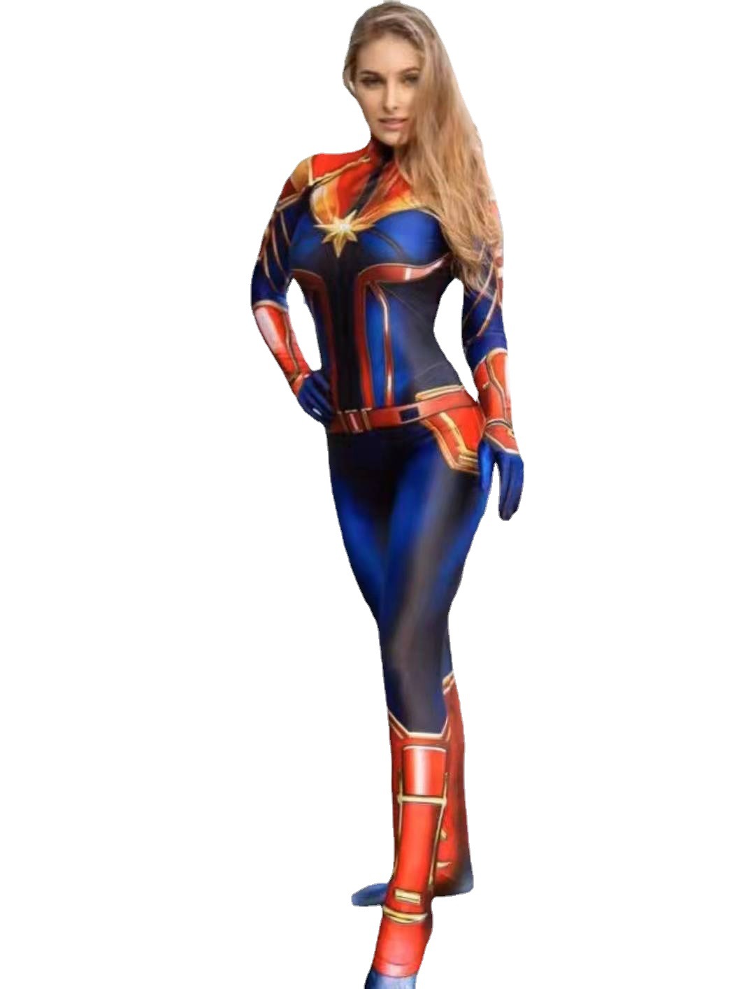 Movie Captain Cosplay Costume  - огляд і ціна Romper Playsuit Women