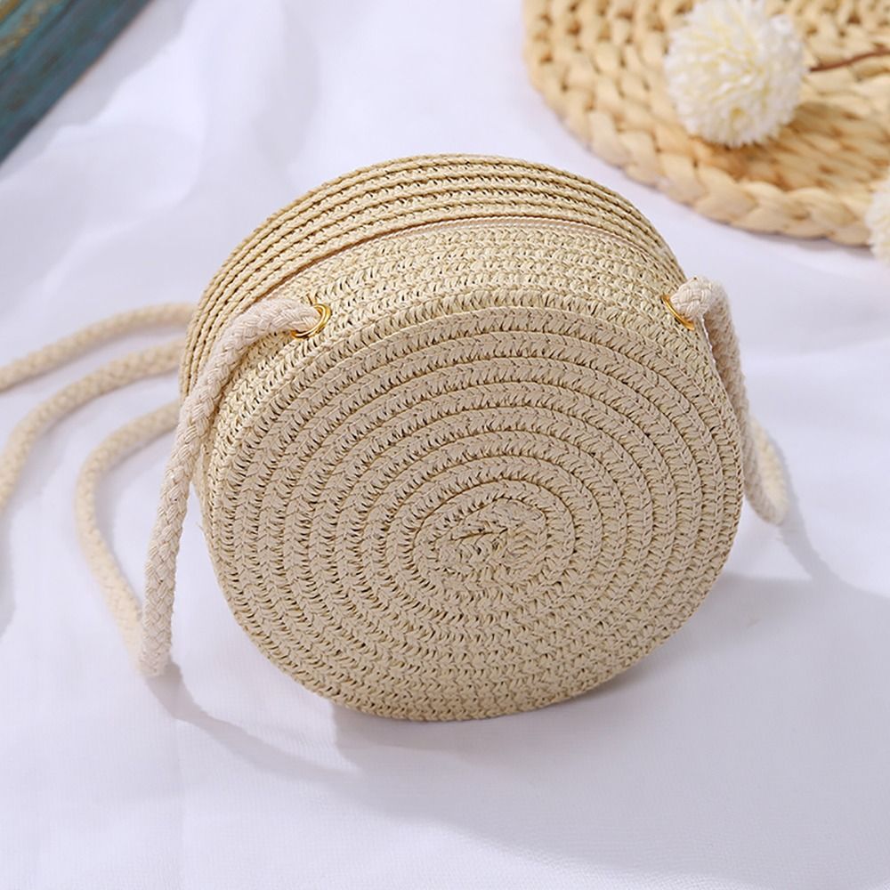 Fashion Straw Straw Bag Shell  - огляд і ціна Beach Bag Straw