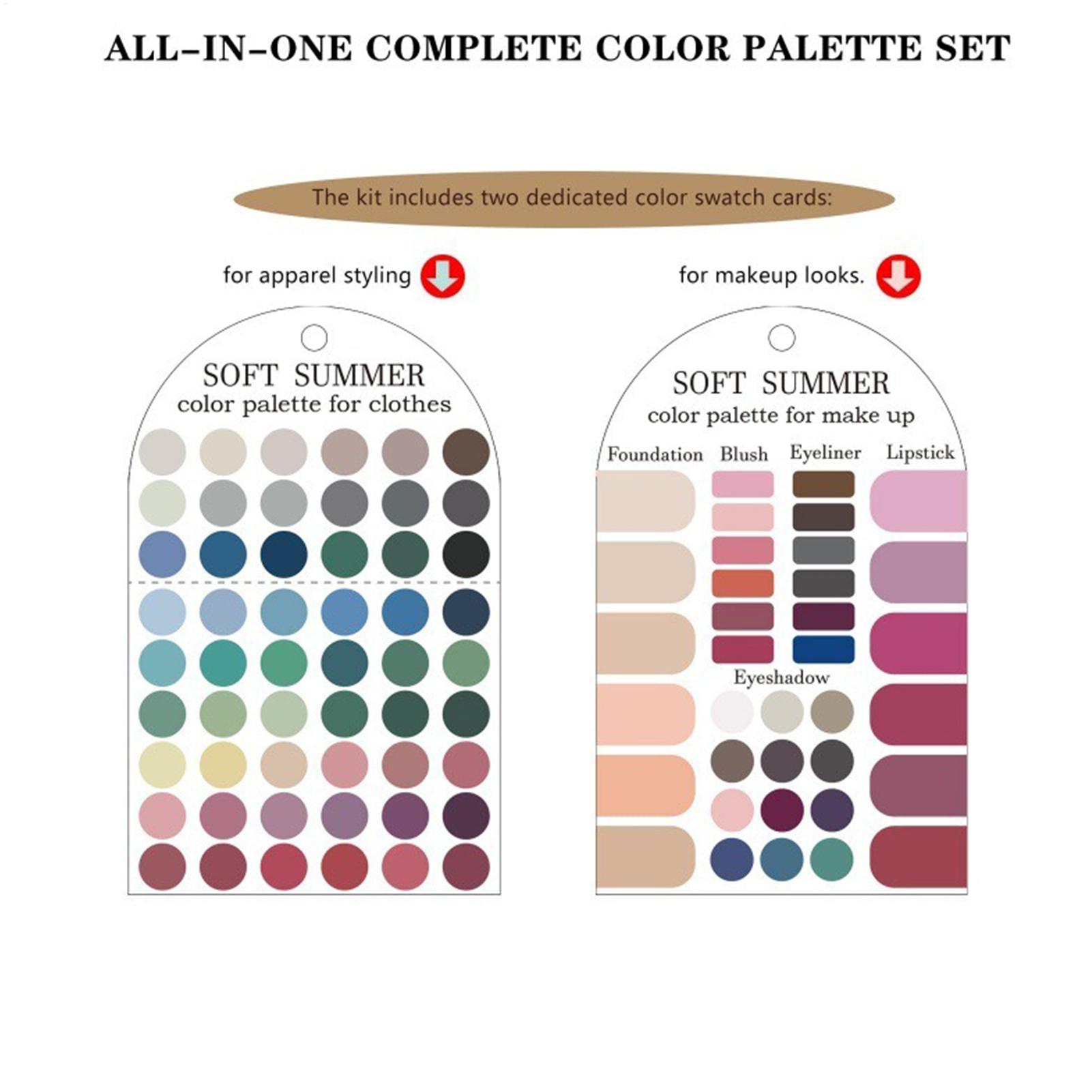 2Pcs Acrylic Seasonal Palette  - огляд і ціна Summer Clothing Palette