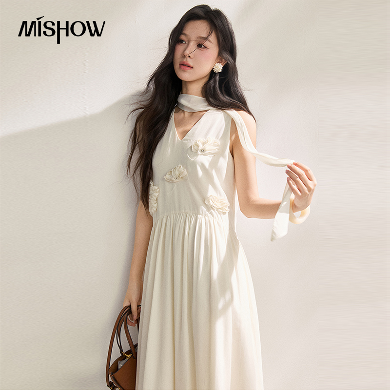 MISHOW Women's Lyocell 3D Flow - огляд і ціна Sundress Midi Floral