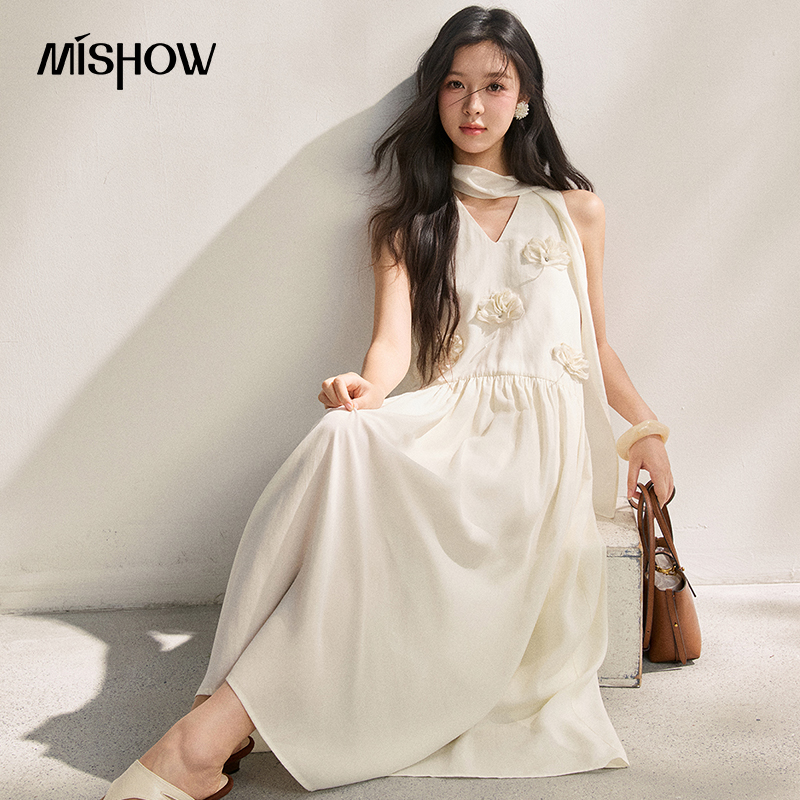 MISHOW Women's Lyocell 3D Flow - огляд і ціна Sundress Midi Floral