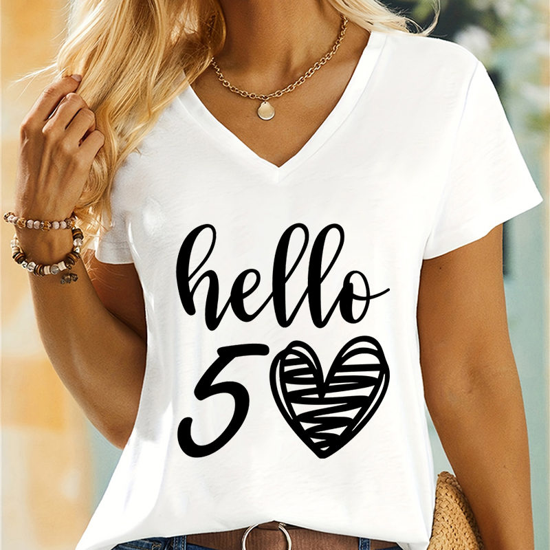 Woman T-shirts Hello 50 Essent - огляд і ціна Summer Clothing Essentials Women