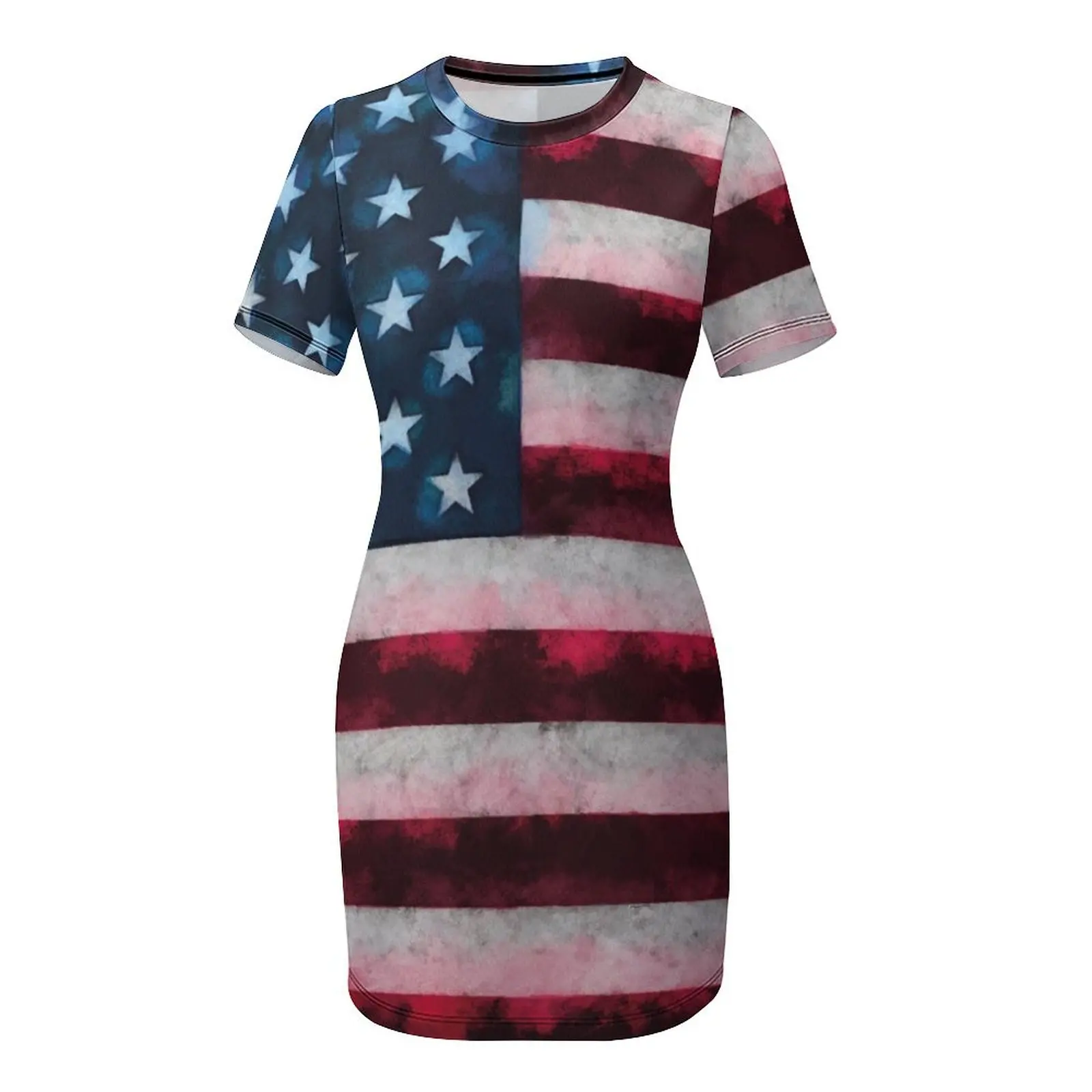 USA flag Short-Sleeved Dress S - огляд і ціна Summer Clothing Trends For Women 2026