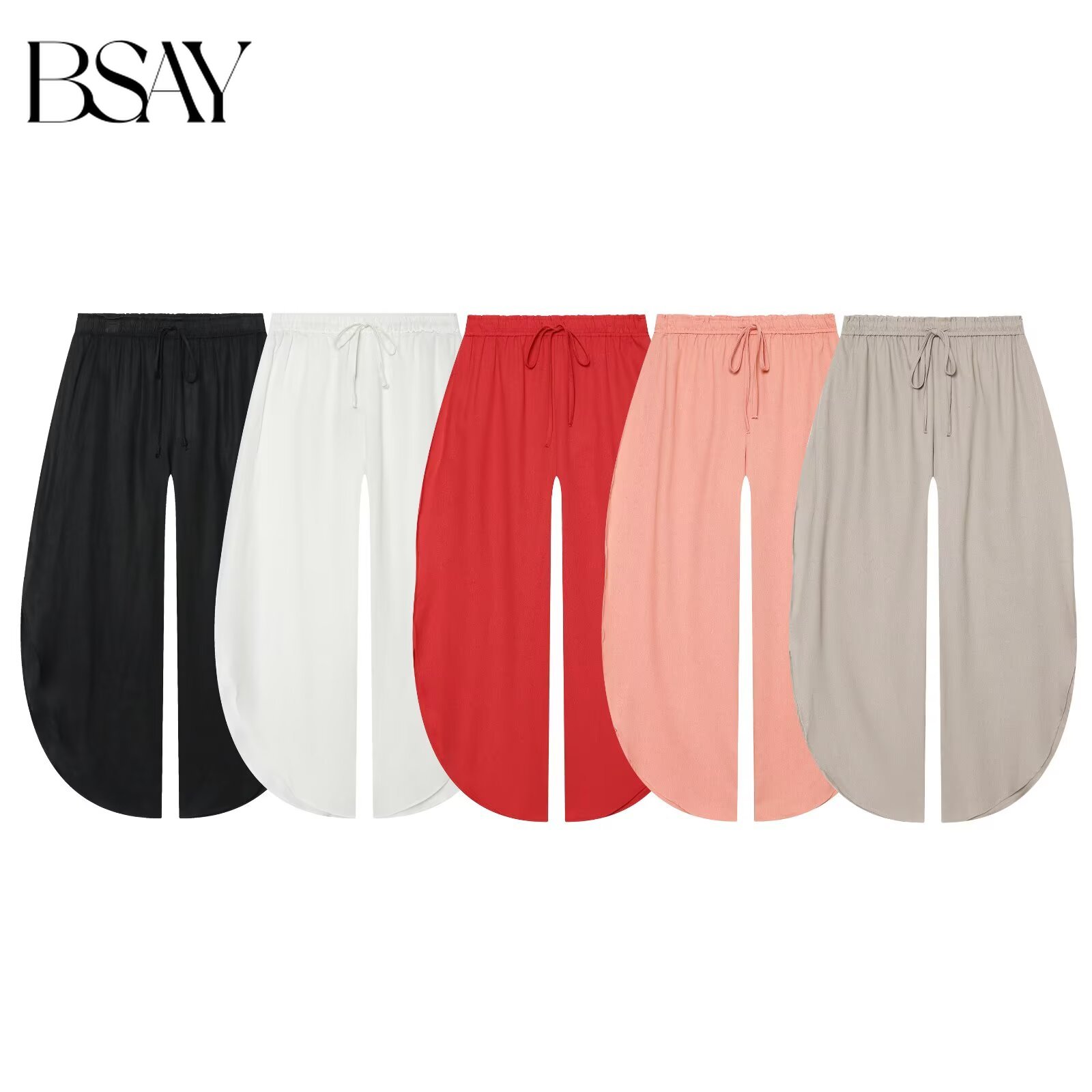 BSAY 2026 Women High Waist Dra - огляд і ціна Palazzo Pant Wide
