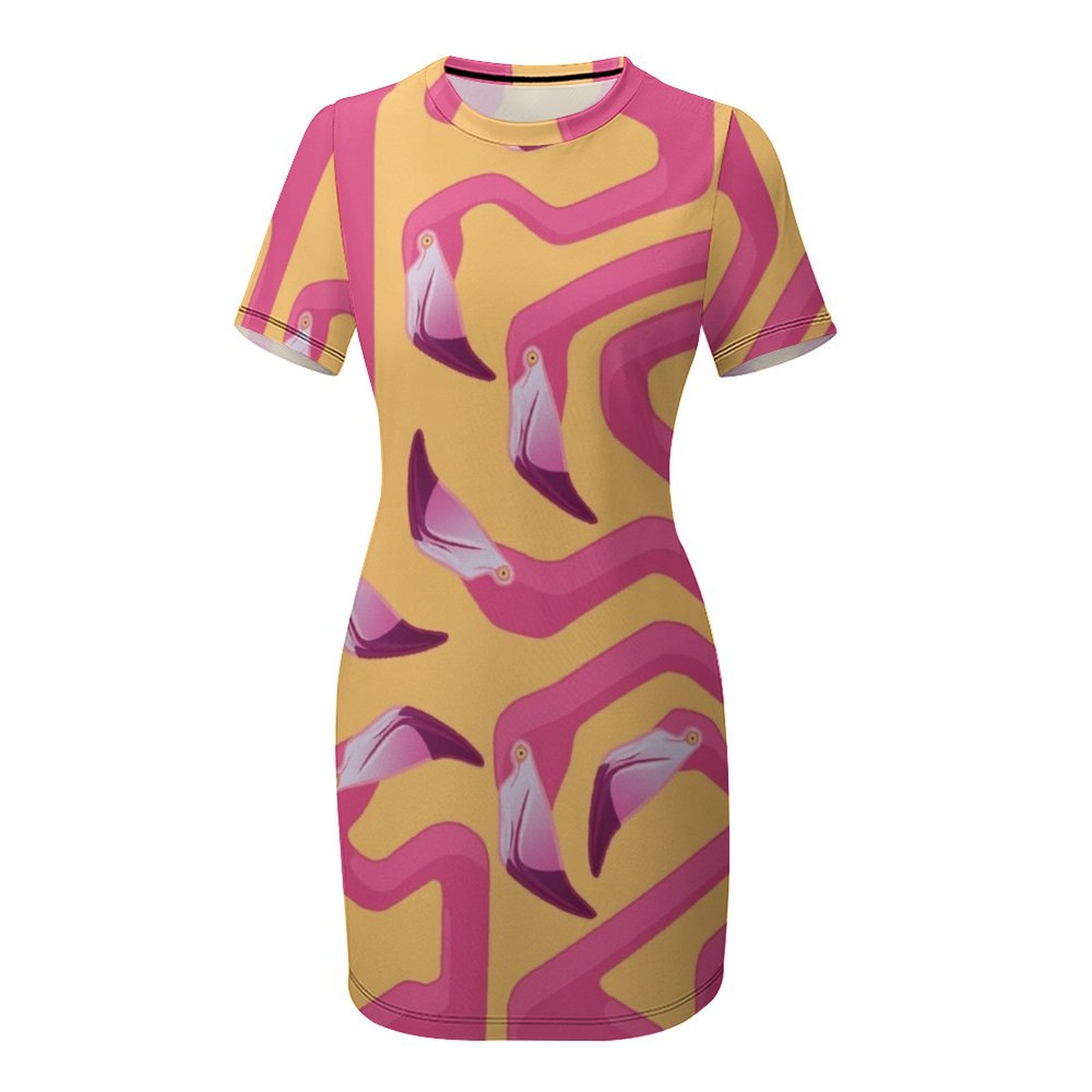 Flamingo Maze Short-Sleeved Dr - огляд і ціна Summer Clothing Trends For Women 2026