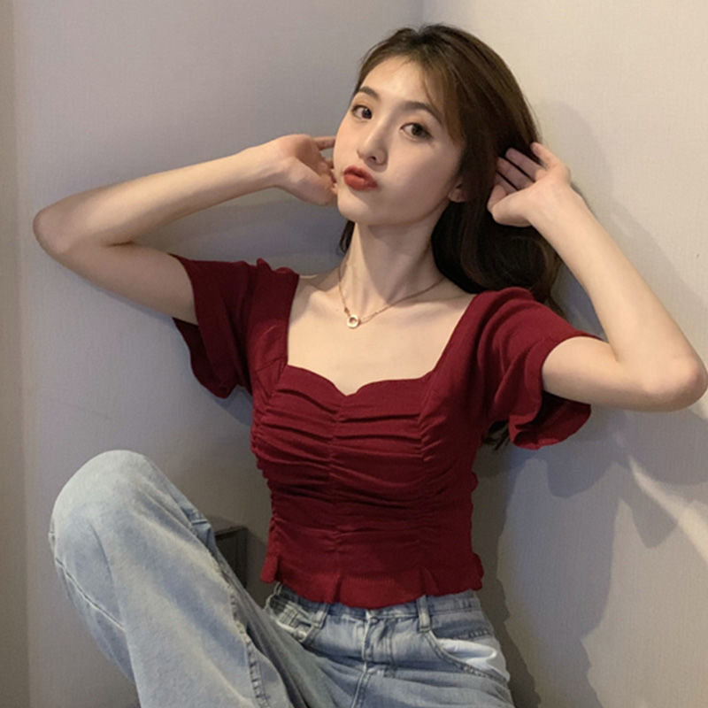 Knitted Fashion Blouse Woman R - огляд і ціна Summer Clothing For Teens
