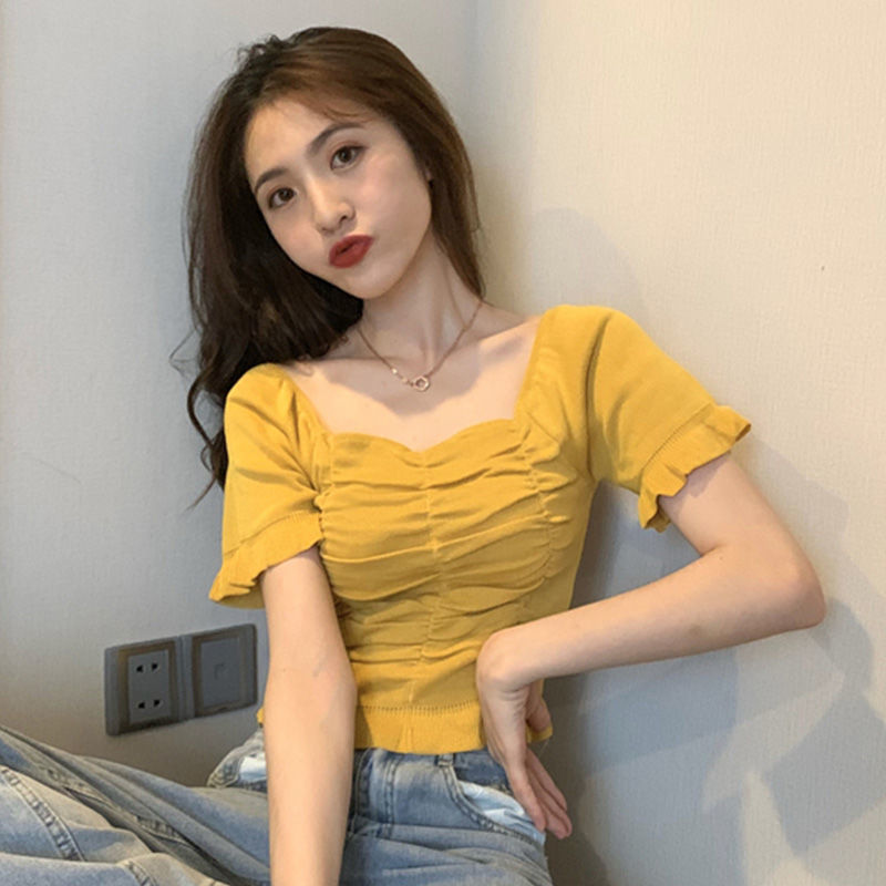 Knitted Fashion Blouse Woman R - огляд і ціна Summer Clothing For Teens